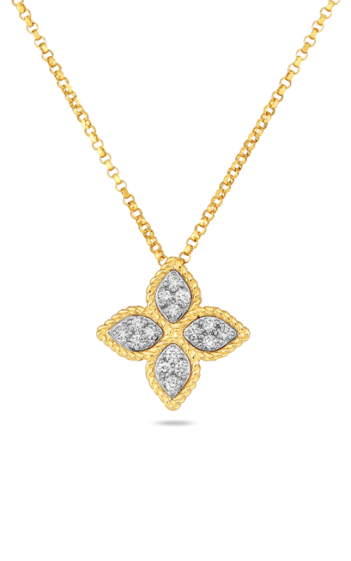 Roberto Coin Princess Flower Necklace 7771371AJCHX