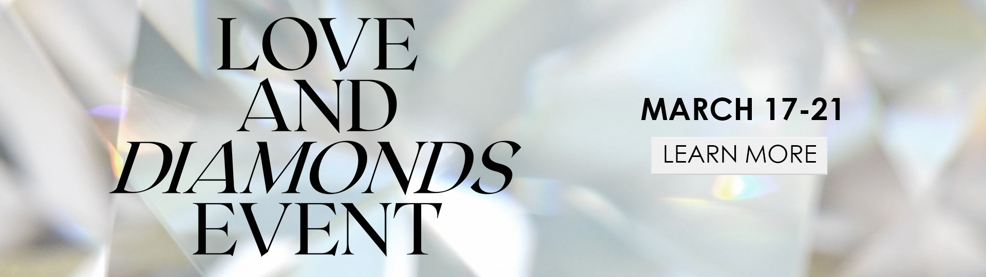 LOVE AND DIAMONDS EVENT