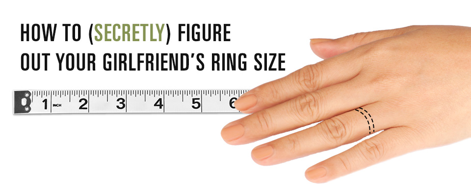 How to measure your ring size or find the ring size secretly if your b, ring sizer